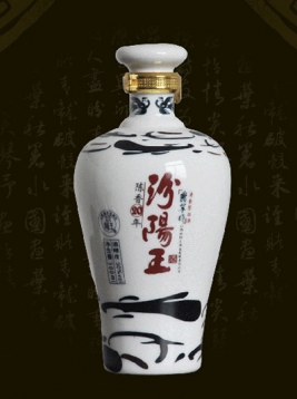 南京水墨白瓶